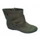 Custom / OEM / ODM New Top Quality 0.2cm Heels Beige PU Spring / Summer Female Ankle Boots