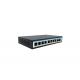 SFP Connector POE Powered Gigabit Switch 48 VDC Wide Operating Temperature Range
