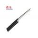 FTTH Aerial Duct Drop Indoor Fiber Optic Cable Bow Type Self Supporting Stretch Proof