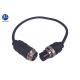 Waterpoof GX16 5Pin Aviation Cable Male To Male Connector Reversing Camera System