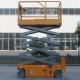 Portable Hydraulic Scissor Lift Aerial Lift Platform With Solid Non - Marking Tire