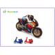 Small Size Promotion Motorcycle Usb Flash Drive , Moto Car Soft Plastic Usb