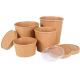 Disposable single wall printing paper soup noodle bowl cup with lid icream cup