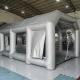 Portable PVC Paint Booth Mobile Inflatable Spray Painting Booth Vehicle Car Tent
