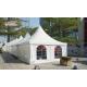 Durable Aluminum And PVC Outdoor Event Tents / 5x5M Pagoda Tent