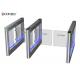 Sus304 Brushed Ss Indoor Swing Gate Turnstile With Card Reader Ip42 Rating