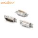 15 Pin D Type Connector Solder Cup Machined Contacts D-Sub Connectors For Cable Adaptor