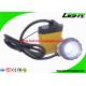 High Power 3W Hard Hat Headlamp 10.4 Ah SAMSUNG Battery For Mining