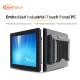 VESA 75 Aluminum Alloy 8G DDR3L IP65 I7 Quad Core Fanless Touch Panel PC