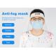 Plastic PET Production Face Mask Shield , FDA Approved Transparent Face Shield Safety