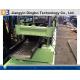 PLC Cable Tray Roll Forming Machine , Cable Tray Punching Machine Gear Box Driven