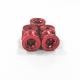 Lock Nut M20 Aluminum Alloy 6061 Locking Metal Locking Hexagon Inner Nuts In Aluminium Alloy