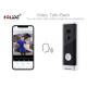 Battery Powered Ront Door Camera Doorbell HD 720P With Real Time Voice Intercom