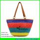 LUDA 2016 summer beach bags colorful wheat straw bags for summer