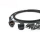 Waterproof 8 12 24 FTTA Patch Cord IP68 Outdoor ODVA MPO MTP Patch Cord Cable Assemblies