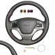 Durable Interior Accessories Steering Wheel Covers for Hyundai Elantra Solaris Accent