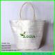 LUDA wholesale 2016 golden printing lady's summer paper straw bag