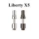 Adjustable Airflow Pyrex Glass Tank Thick Oil Cartridge Amigo Liberty X5 Bottom Oil Design