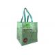 Handled Tote Shopper Bag , Customized Logo Laminated Non Woven Bag Eco Friendly