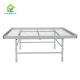 30*60mm Steel Mesh Commercial Greenhouse Tables Seedbed Nursery Rolling Benches
