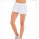 OEM ODM white Women'S Running Shorts Sports Shorts With Inner Lining 100D