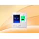 White Fingerprint Access Control System With USB Flash Drive For Offline Data Management