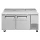 Counter Top Salad Bar Workbench Fridge Refrigeration Compressor Display Freezer Stainless Steel Refrigerator