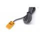 Orange Color NPN Proximity Switch , NPN Inductive Sensor Anti Vibration