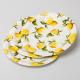 Eco Friendly Biodegradable Paper Plates Compostable Lemon Birthday Party Supplies