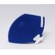 Blue Color Dust Mask Respirator Double Protection Inside And Outside