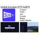Subtv IPTV European Canada Brazil USA Indian Pakistan live tv channels table for android M3U MAG device