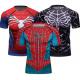 Short Sleeve Sublimation Bjj Compression Shirt MMA Wear Cosplay Superhero Clothing
