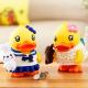 Cute 3D Plastic Piggy Bank Toy Duck Shaped Non Phthalate Pvc Material