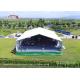 1000 People Clear Span White Marquee Tent For Outdoor Events
