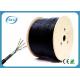 1000ft Shielded Cat5e Network Cable Outdoor CCA 24 AWG FTP Wire Solid Direct Burial UV