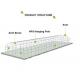 Single Span Tunnel Plastic Film Agricultural Greenhouse High Disaster Resistance