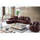 modern leather home combination sofa furniture