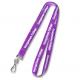 Polyester Double Bulldog Clip Lanyards Promotional Customised Lanyard Card Holder