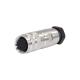 PA66 M16 14 Pin Waterproof Connector Shield Cable Male Plug And Back Mount Female Socket