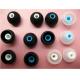 Dirt Resistant Black Earphone Rubber Caps Covers For Hearing Protection