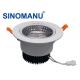 Round Black LED Recessed Downlights 20W Cut Out 120MM CE / SAA Approved
