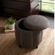 French style upholstered ottoman fabric ottomans upholstery ottoman storage with