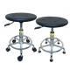 Laboratory cleanroom Anti Static Chair Retraction Stool ESD Seats Height Control