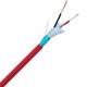 Ph30 Ph120 Fire Resistance Cable 2cores 1.5mm Or 2.5mm Shielded Fire Alarm Rated Cable