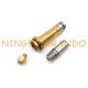 CNOMO Size 30 3/2 Way Brass Plunger Iron Core Solenoid Valve Stem