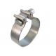 Narrow Band Seal Plain 3 Stainless Steel Exhaust Clamp For Automobile