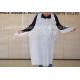 Adults Disposable PE Aprons White Color HDPE LDPE Embossed On The Roll