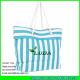 LUDA striped women paper straw handbags