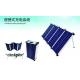 solar portable system for outdoor by four solar modules, solar panel system