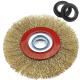 5 Inch Polishing Cleaning  Crimped Wire Wheel Brush For Grinders